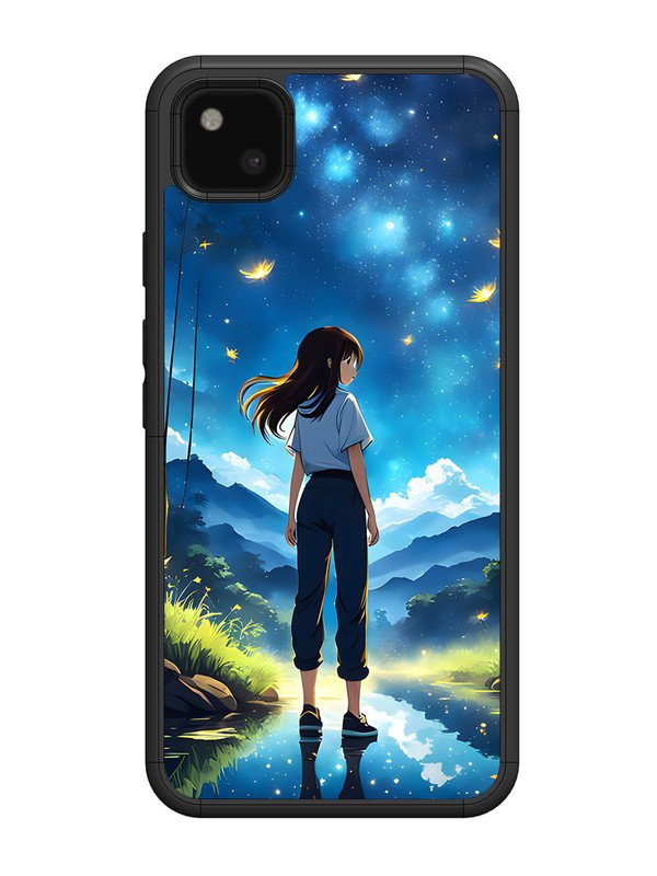 Google Pixel 4 xl Girl In Beautiful Forest