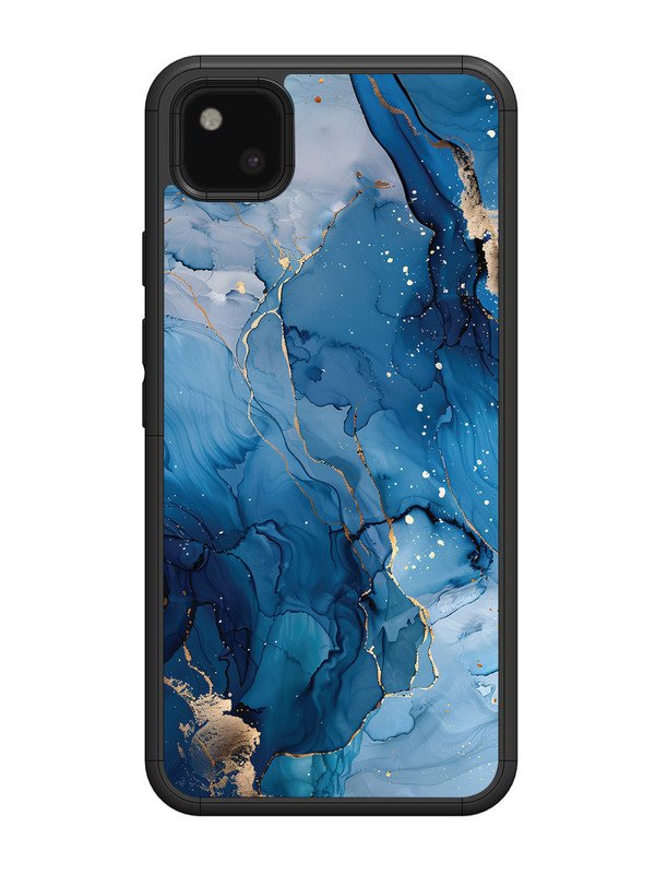 Google Pixel 4 xl Oceanic Pattern with Golden Sprinkles