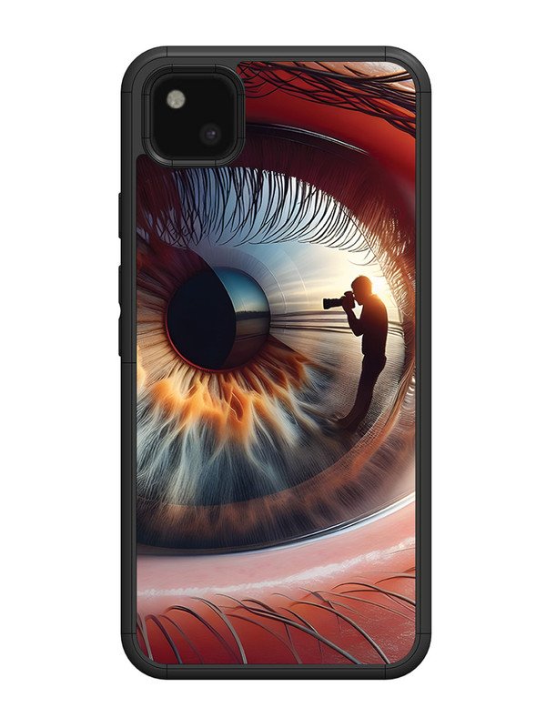 Google Pixel 4A Eye Pupil
