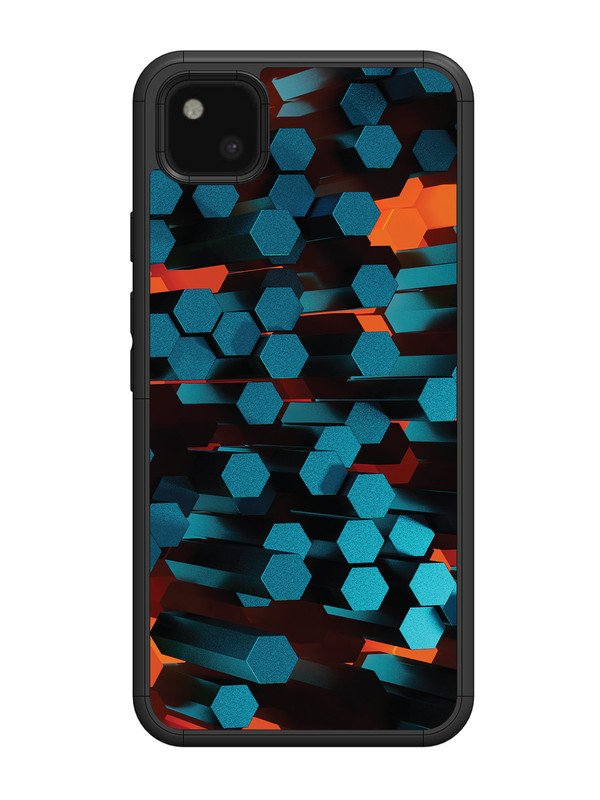 Google Pixel 4 xl Hexagon 3D Abstract