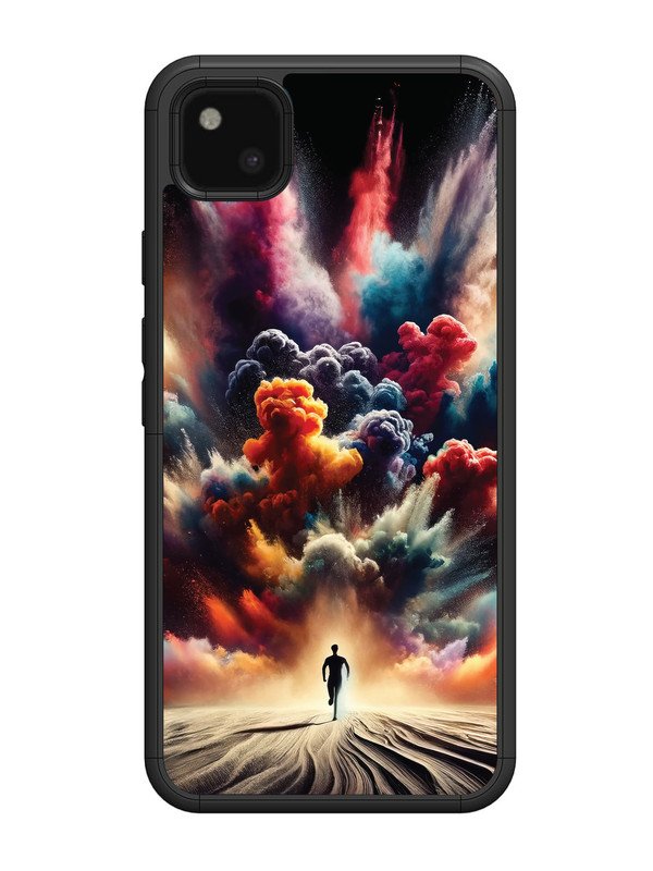 Google Pixel 4 xl colorful-blast-explosion