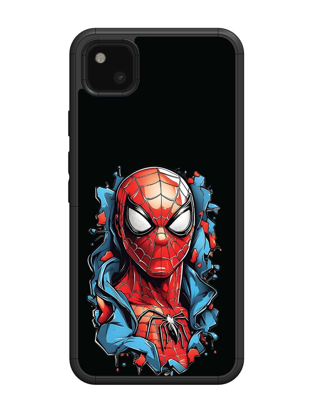 Google Pixel 4 xl Spider man street art style