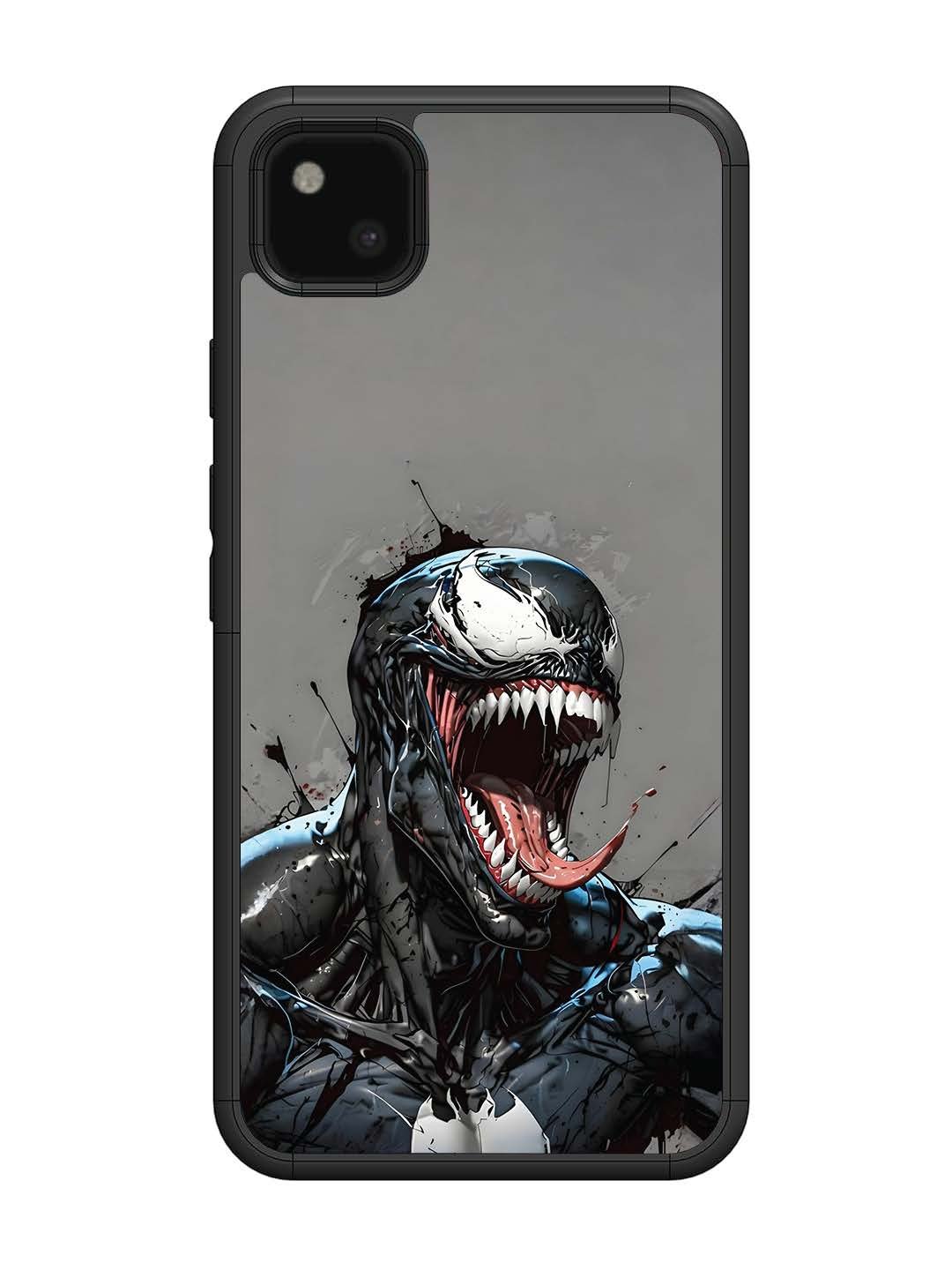Google Pixel 4 xl Venom Symbiote Grin Art