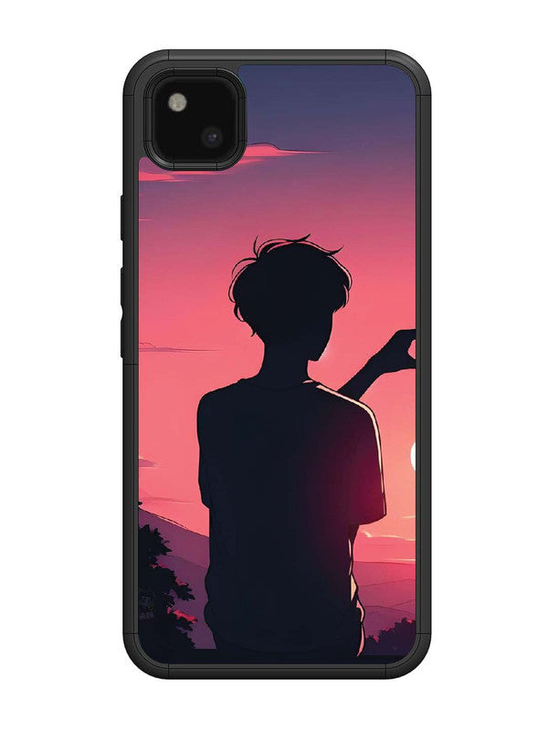 Google Pixel 4 xl Love Heart with Hand Boy