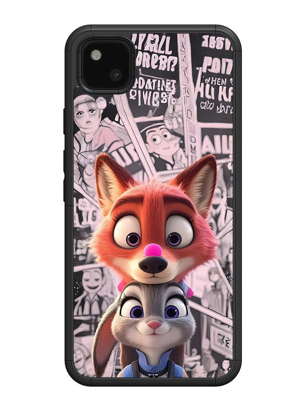 Google Pixel 4 xl Cute Nick wilde and judy hopps 2