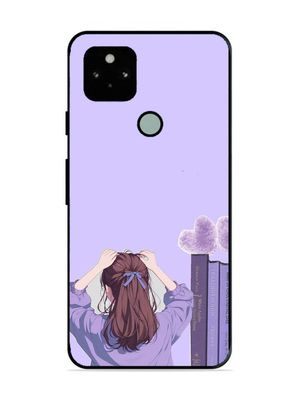 Google Pixel 5 Cute girl hairs