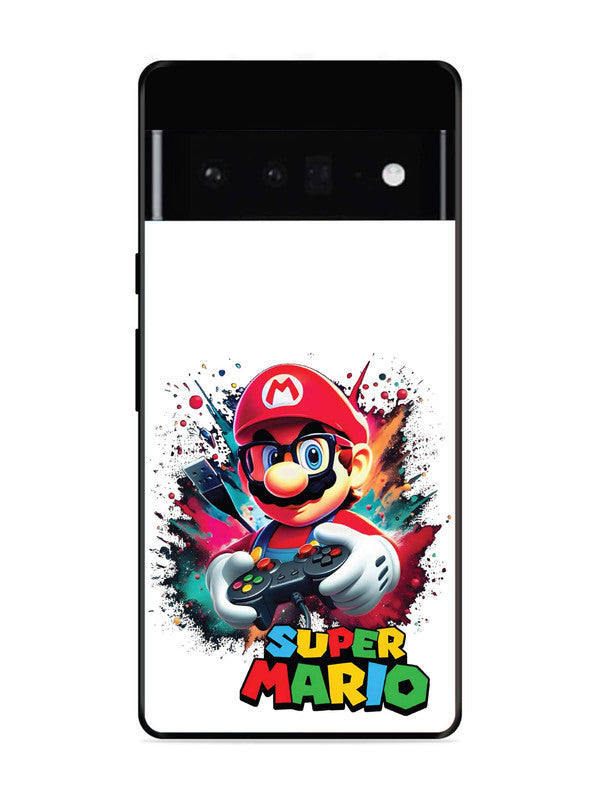 Google Pixel 6 Pro Modern Mario Pro Gamer Splash