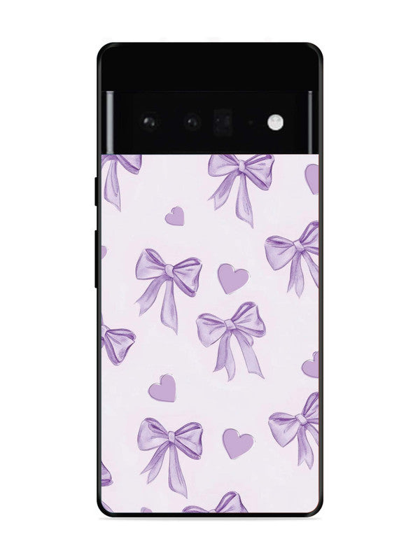 Google Pixel 6 Pro Bow Tie, Purple Hair Band
