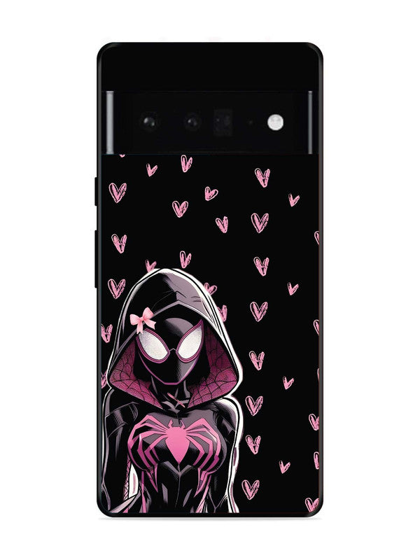 Google Pixel 6 Pro Spidergirl with hearts