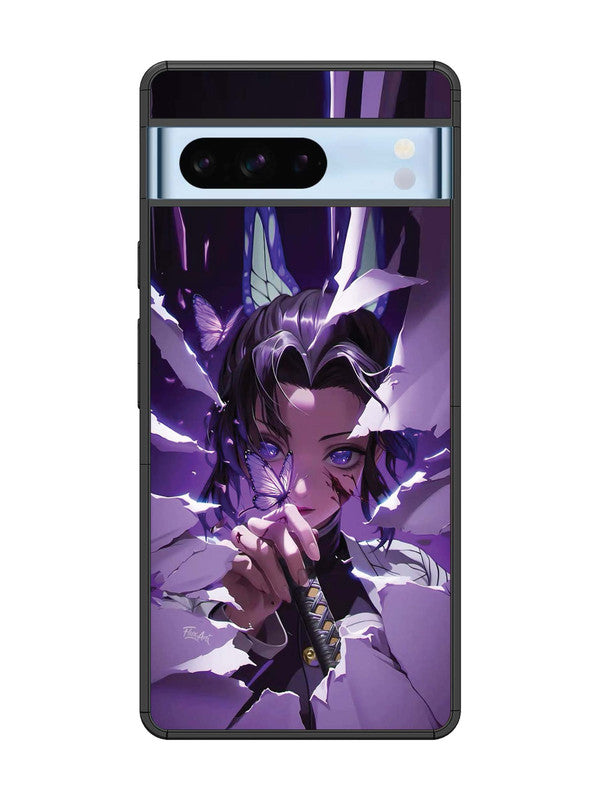 Google Pixel 8 Pro Purple Butterfly Hashira