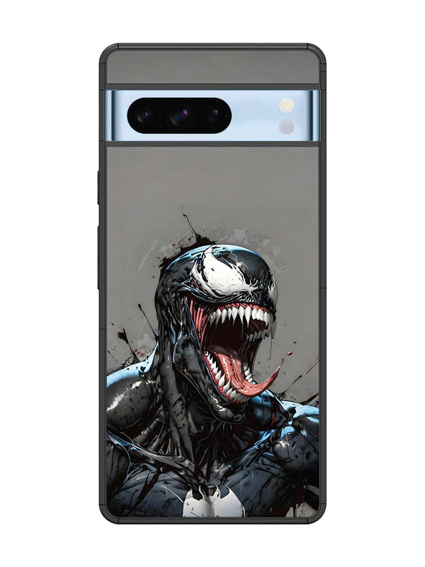 Google Pixel 8 Pro Venom Symbiote Grin Art
