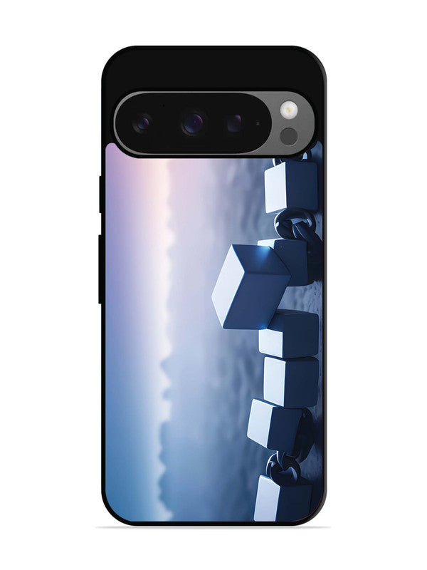 Google Pixel 9 Minimalist Blockchain Cube Chain