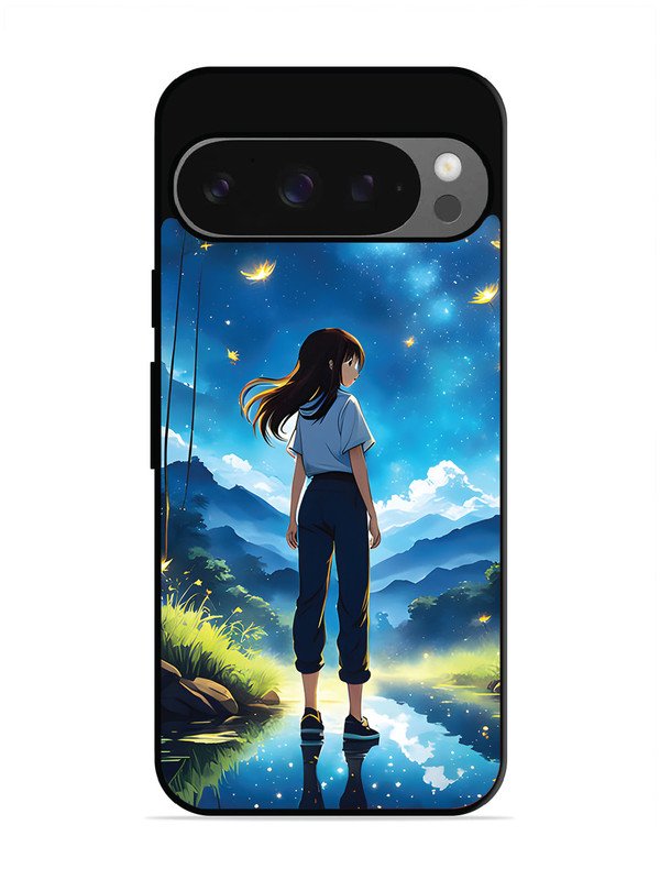 Google Pixel 9 Girl In Beautiful Forest