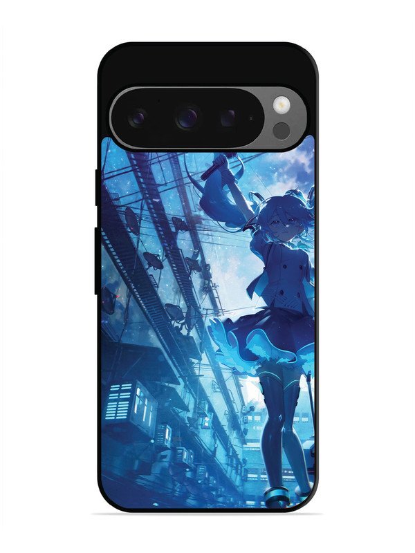 Google Pixel 9 Hatsune Miku Anime Girl
