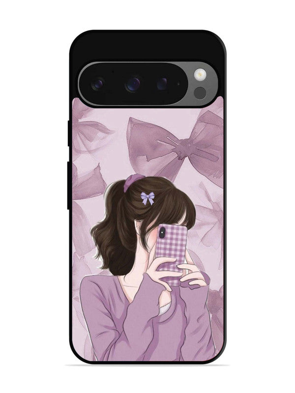 Google Pixel 9 Pro Pinky Girl taking selfie