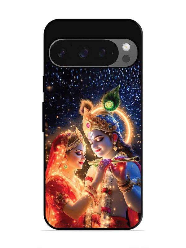 Google Pixel 9 Pro Radha Krishna posing with flute