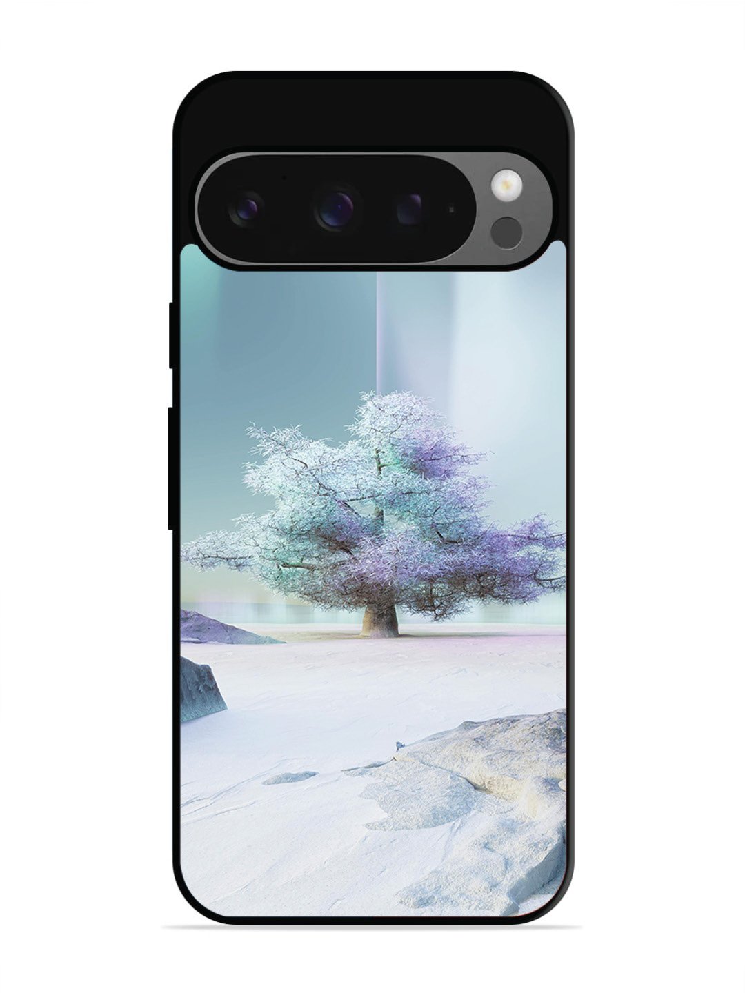 Google Pixel 9 Pro Tree on lceland