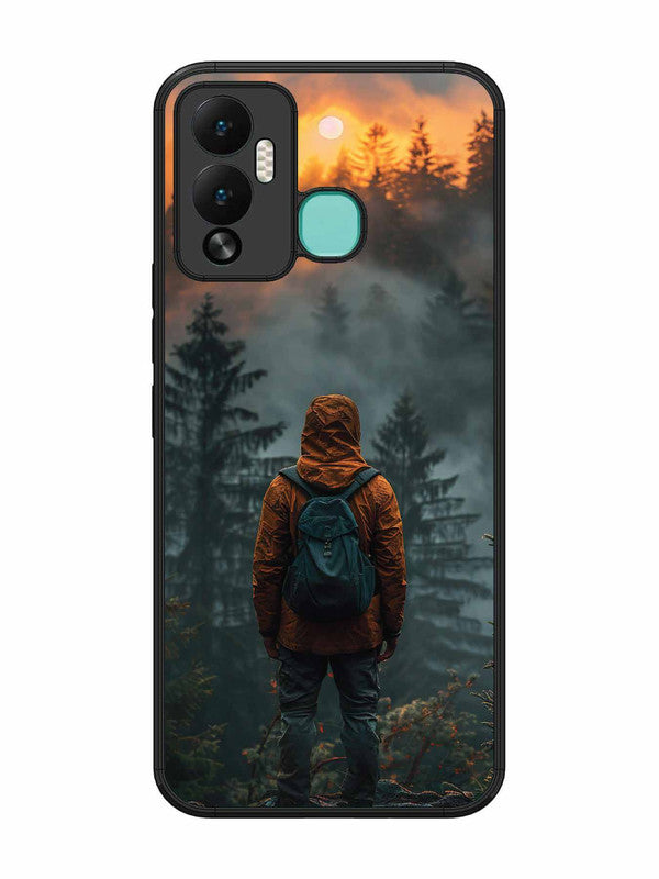 Infinix Hot 12 Play Alone in Forest