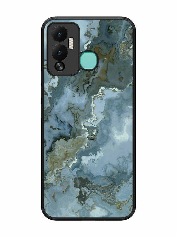 Infinix Hot 12 Play Celestial Blue Marble 2nd Pattern