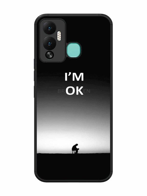 Infinix Hot 12 Play I'm Broken A man on Chair Alone