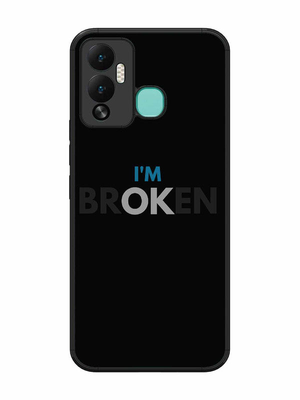 Infinix Hot 12 Play I'm Broken Dark Theme