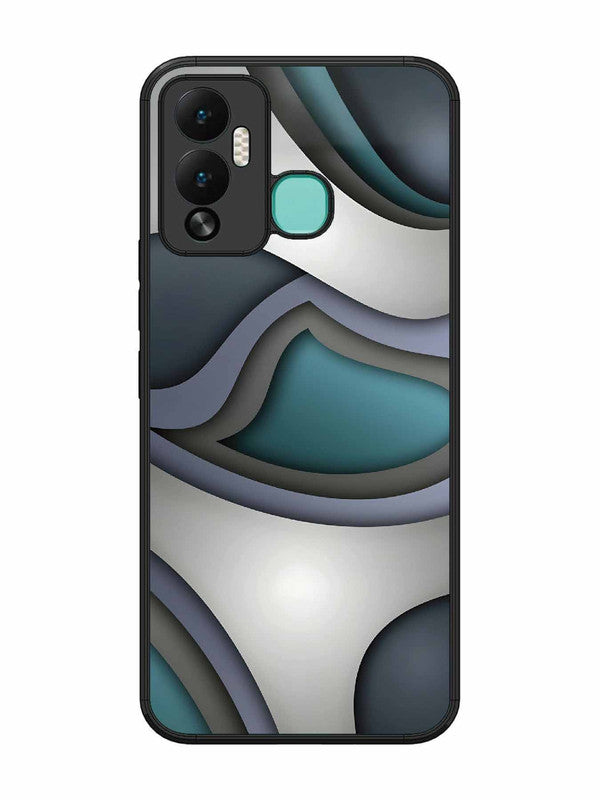Infinix Hot 12 Play Slate Blue Gradient Wave