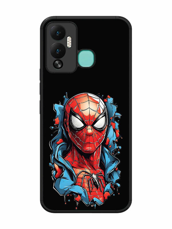 Infinix Hot 12 Play Spider man street art style