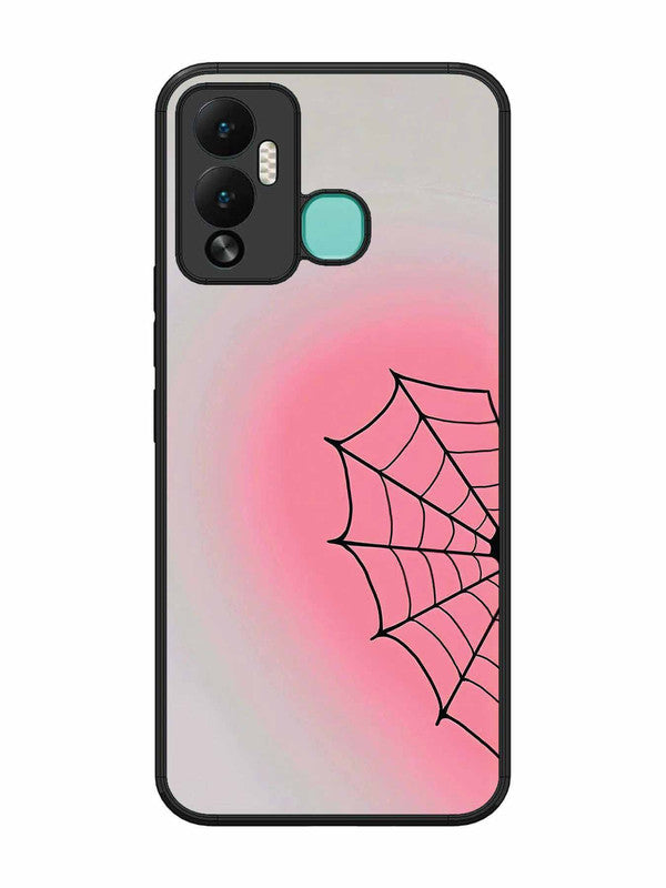 Infinix Hot 12 Play Spider Web Heart for Girl