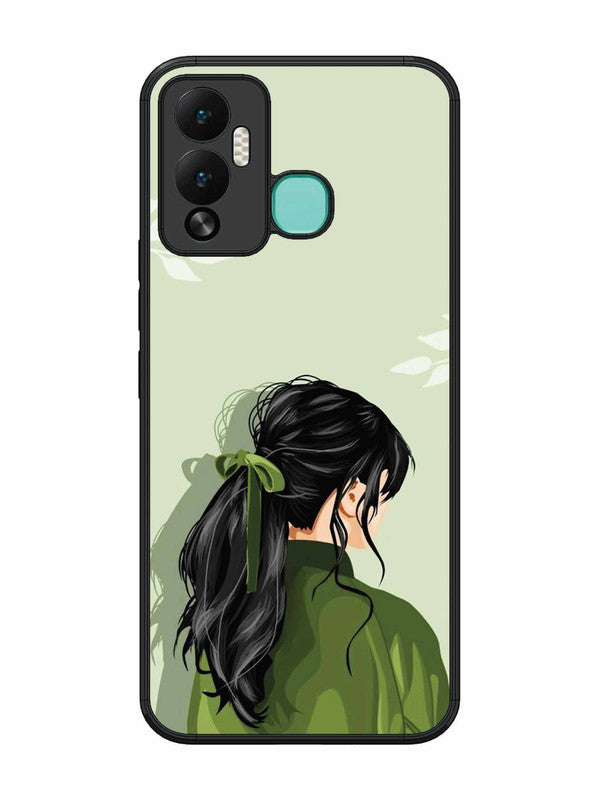 Infinix Hot 12 Play Cool Girl backside