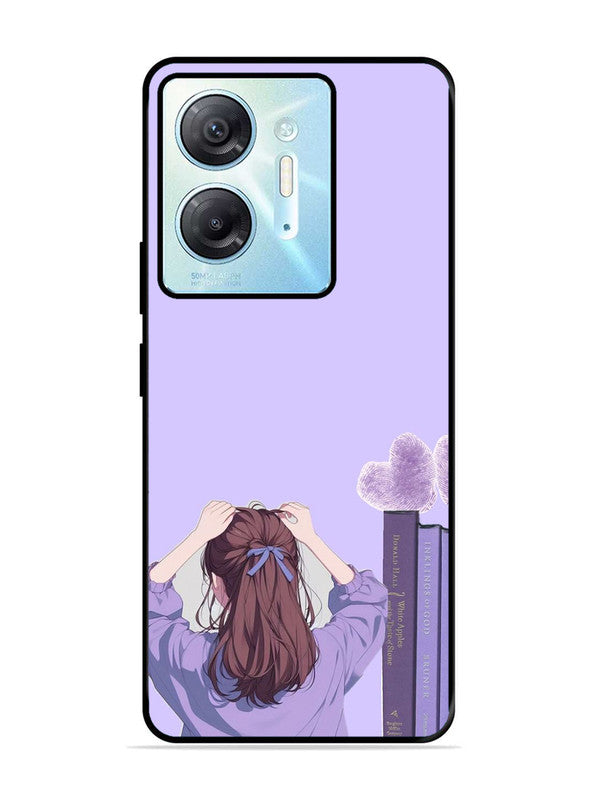 Infinix Hot 30 4G Cute girl hairs