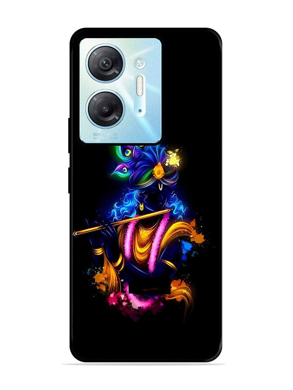 Infinix Hot 30 4G | 2D Metal | Krishna Playing Flute | IN-H30-460
