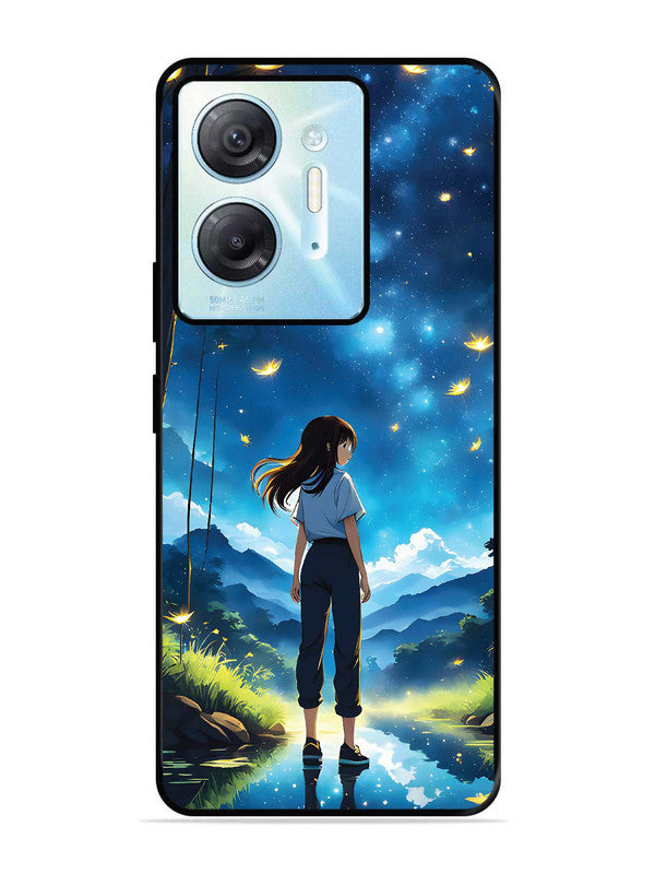 Infinix Hot 30 5G Girl In Beautiful Forest