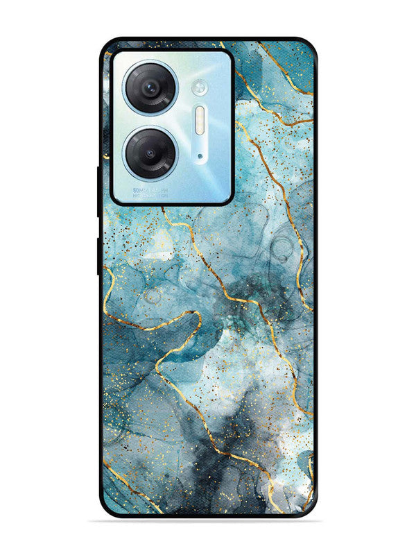 Infinix Hot 30 5G Oceanic Golden Strip Marble