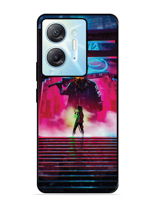 Infinix Hot 30 5G Cyberpunk Yokai Monster