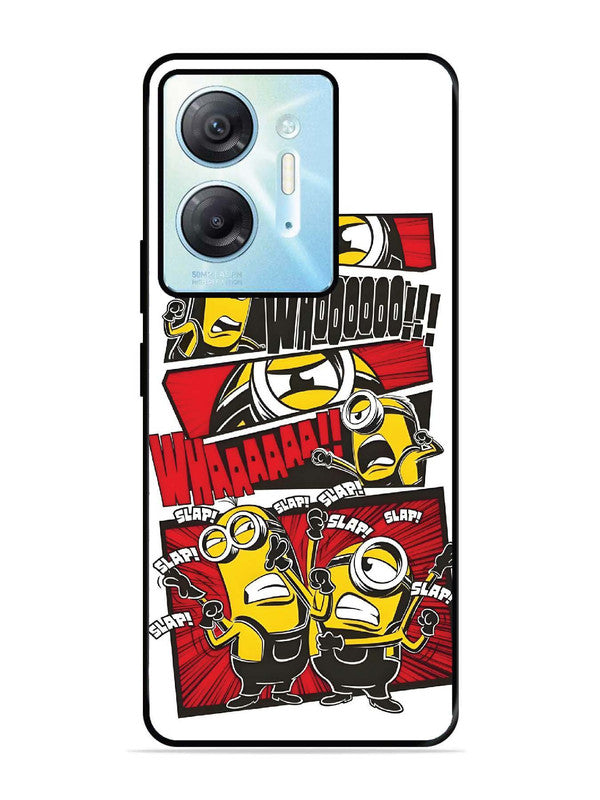 Infinix Hot 30 5G Minions Comic Panel Action