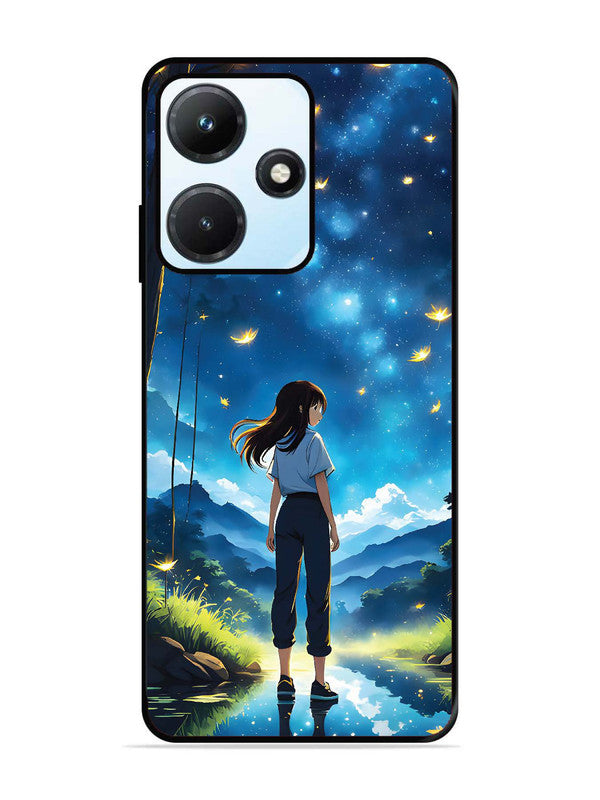Infinix Hot 30i Girl In Beautiful Forest