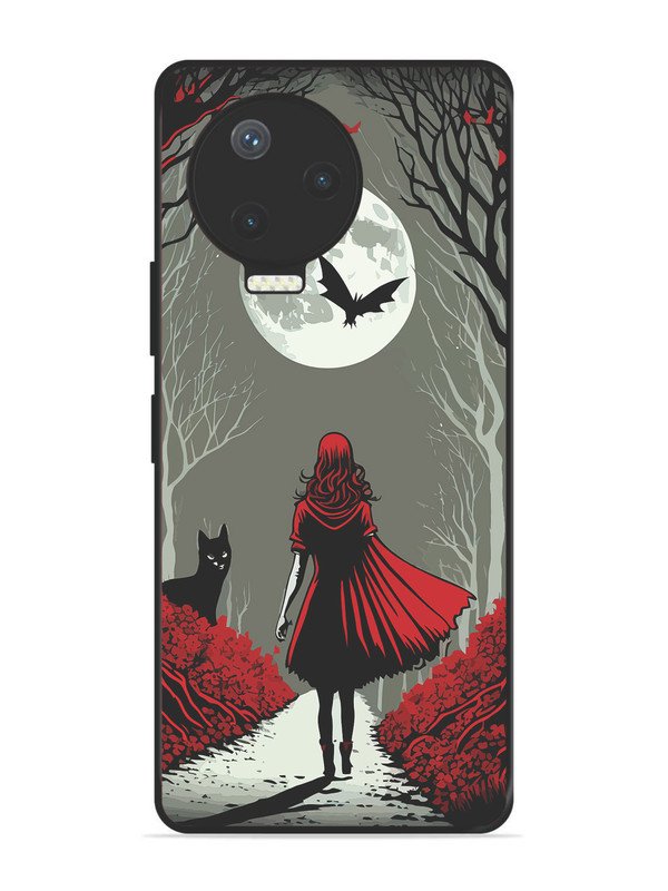 Infinix Note 12 Pro 4G Scarlet Girl in Red Forest