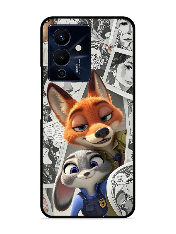 Infinix Note 12 Pro 5G Cute Nick wilde and judy hopps
