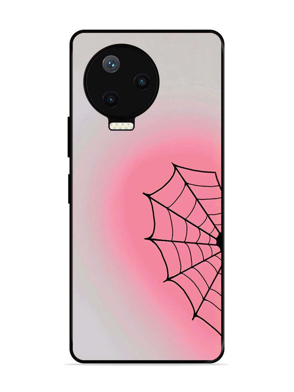 Infinix Note 12 Pro 4G Spider Web Heart for Girl