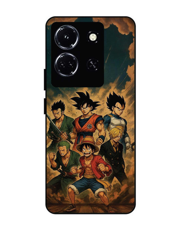 infinix note 30 5g OnePiece n Dragon Ball Z in one team
