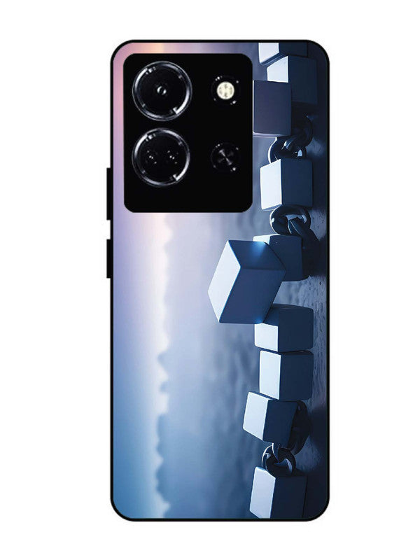 infinix note 30 5g Minimalist Blockchain Cube Chain