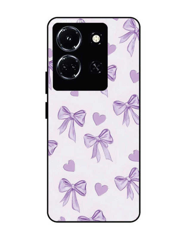 infinix note 30 5g Bow Tie, Purple Hair Band