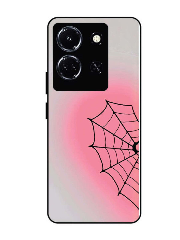 infinix note 30 5g Spider Web Heart for Girl