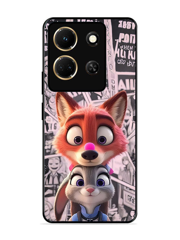 Infinix Note 30 5G Cute Nick wilde and judy hopps 2