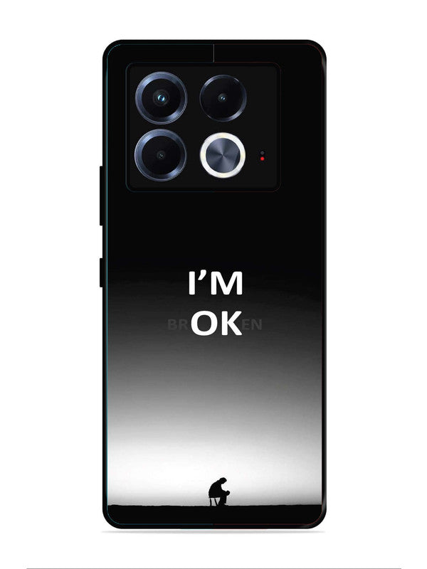 Infinix Note 40 5G I'm Broken A man on Chair Alone
