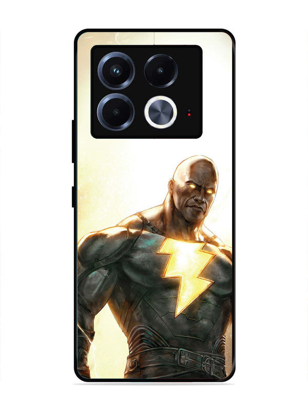 Infinix Note 40 5G black Adam Close look