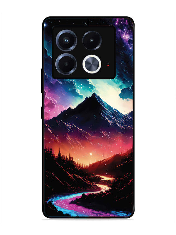 Infinix Note 40 5G mountain-valley-Colorful-cloud-at-night