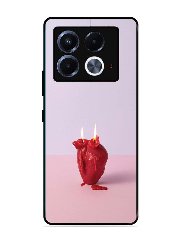 Infinix Note 40 5G A Lighted Heart Candle