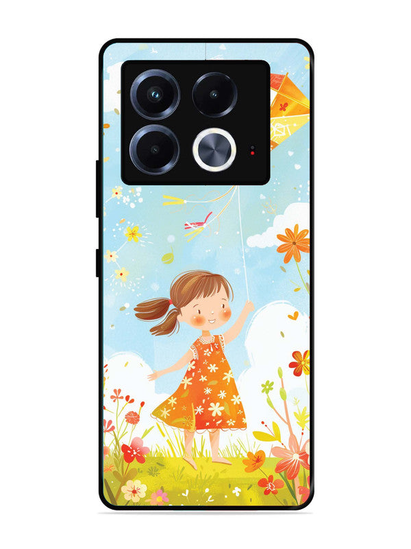 Infinix Note 40 5G Little Girl Kite Flying