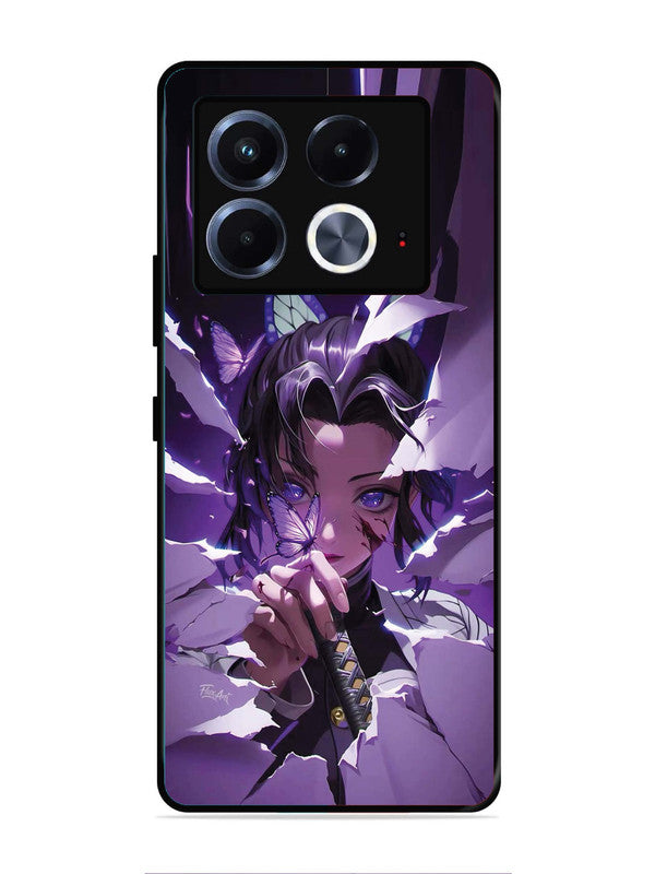 Infinix Note 40 5G Purple Butterfly Hashira